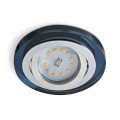 Oprawa wpuszczana halogenowa LED ruchoma czarna OH50