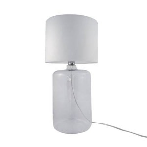 Lampa stołowa AMARSA TRANSPARENT 5506WH  ZUMA LINE 