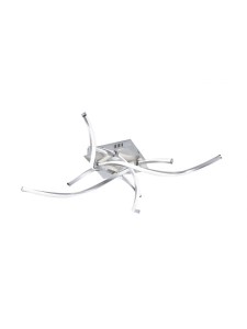 Lampa sufitowa POLINA 4 - punktowa srebrny PaulNeuhaus - 9144-55