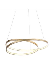 Lampa wisząca sufitowa ROMAN 1 - punktowa złoty PaulNeuhaus - 2474-12