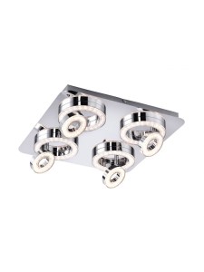 Lampa sufitowa TIM 8 - punktowa chrom LeuchtenDirekt - 14522-17