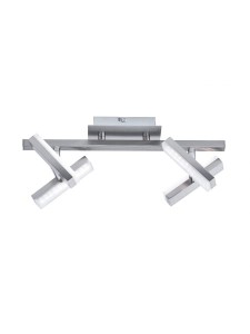 Lampa sufitowa RICO 4 - punktowa srebrny LeuchtenDirekt - 11277-55