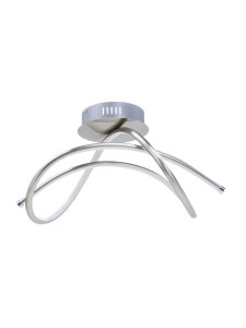 Lampa sufitowa VIOLETTA 1 - punktowa srebrny LeuchtenDirekt - 15441-55