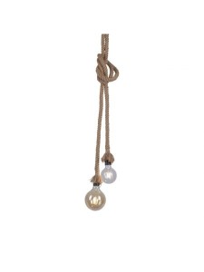 Lampa wisząca sufitowa ROPE 2 - punktowa czarny LeuchtenDirekt - 15482-18