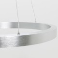 Lampa wisząca srebrna 30W 40cm CARLO PL200910-400-GD Zuma Line