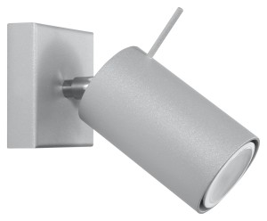 Kinkiet RING 1 Szary SL.0449 SOLLUX