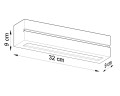 Kinkiet Ceramiczny VEGA LINE SL.0231 SOLLUX