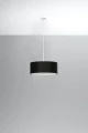 Żyrandol SKALA 30 czarny SL.0756 SOLLUX