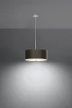Żyrandol SKALA 30 czarny SL.0756 SOLLUX