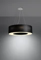 Żyrandol SATURNO 70 czarny SL.0752 SOLLUX