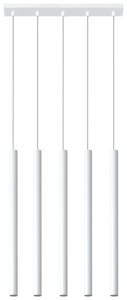 Lampa Wisząca PASTELO 5 Biała SL.0468 SOLLUX