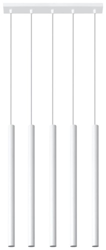 Lampa Wisząca PASTELO 5 Biała SL.0468 SOLLUX