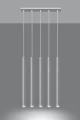Lampa Wisząca PASTELO 5 Biała SL.0468 SOLLUX