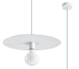 Lampa wisząca FLAVIO biała SL.0852 SOLLUX