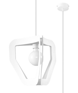 Lampa wisząca TRES  biała SL.0929 SOLLUX