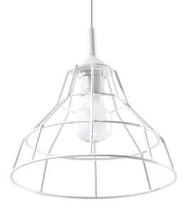 Lampa Wisząca ANATA Biała SL.0145 SOLLUX
