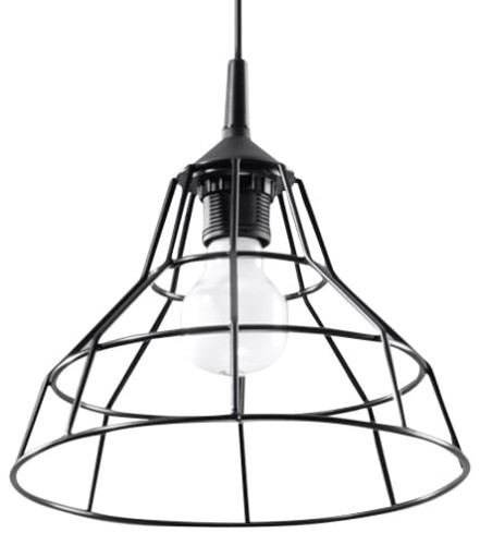 Lampa Wisząca ANATA Czarna SL.0146 SOLLUX