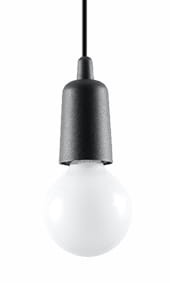 Lampa wisząca DIEGO 1 czarna SL.0572 SOLLUX