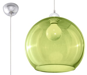 Lampa Wisząca BALL Zielona SL.0254 SOLLUX