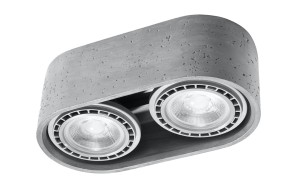 Plafon BASIC 2 beton SL.0882 SOLLUX
