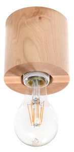 Plafon SALGADO naturalne drewno SL.0672 SOLLUX