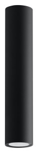 Plafon LAGOS Czarny SL.0436 SOLLUX