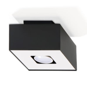 Plafon MONO 1 Czarny SL.0070 SOLLUX