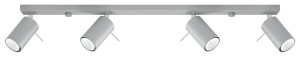 Plafon RING 4L Szary SL.0453 SOLLUX