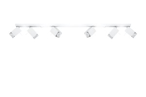 Plafon MERIDA 6L Biały SL.0464 SOLLUX