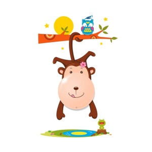 LAMPKA DZIECIĘCA MONKEY 0,6W LED | ML115 Milagro