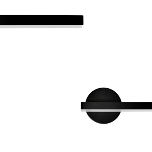 kinkiet SYDNEY 6W LED BLACK prawy | ML6348 Milagro