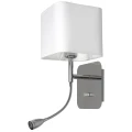 Kinkiet NAPOLI WHITE/CHROME 1xE27 + 1W LED | ML63600 Milagro