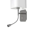 Kinkiet NAPOLI WHITE/CHROME 1xE27 + 1W LED | ML63600 Milagro