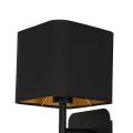 Kinkiet NAPOLI BLACK/GOLD 1xE27 | ML6365 Milagro
