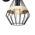 Kinkiet CLIFF BLACK 1xE27 | MLP5523 Milagro