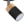 Kinkiet JOKER BLACK/WOOD 1xGU10 | MLP6303 Milagro