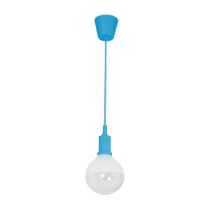 LAMPA WISZĄCA BUBBLE BLUE 5W E14 LED | ML457 Milagro