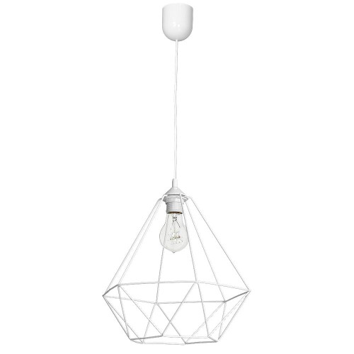 Lampa wisząca BASKET WHITE 1xE27 | MLP7212 Milagro