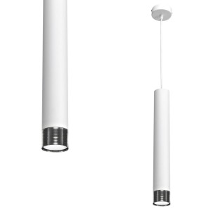 Lampa wisząca DANI WHITE/CHROME 1xGU10 | MLP6227 Milagro