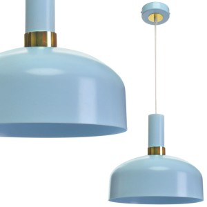 Lampa wisząca MALMO BLUE 1xE27 | MLP6201 Milagro