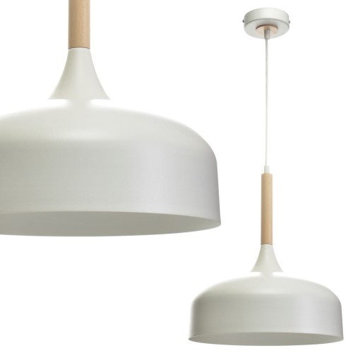 Lampa wisząca TAYLOR WHITE 1xE27 60W | MLP6217 Milagro