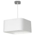 Lampa wisząca NAPOLI WHITE/CHROME 1xE27 | ML6362 Milagro