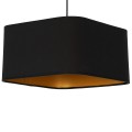 Lampa wisząca NAPOLI BLACK/GOLD 1xE27 | ML6368 Milagro