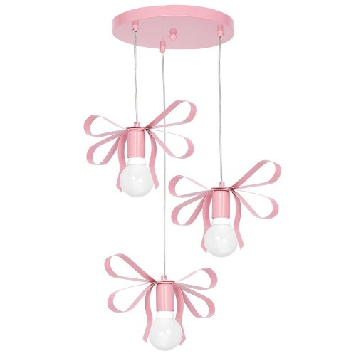 Lampa Wisząca EMMA PINK 3xE27 | MLP1040 Milagro