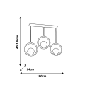 Lampa wisząca BOSTON 3xE14 | MLP5594 Milagro
