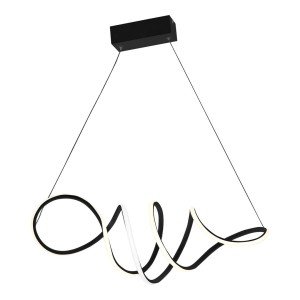Lampa wisząca LOCA BLACK 56W LED | ML5756 Milagro