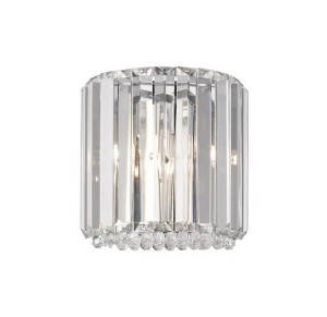 Kinkiet kryształowy PRINCE w stylu glamour na żarówkę G9 Zuma Line