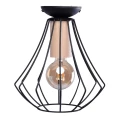 Lampa sufitowa WILL BLACK 1xE27 | MLP4189 Milagro