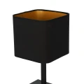 Lampka stołowa NAPOLI BLACK/GOLD 1xE27 | ML6369 Milagro