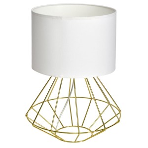 Lampa stojąca LUPO WITE/GOLD 1xE27 | MLP6268 Milagro